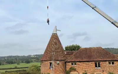 Photo of Painting an Oast Cowl