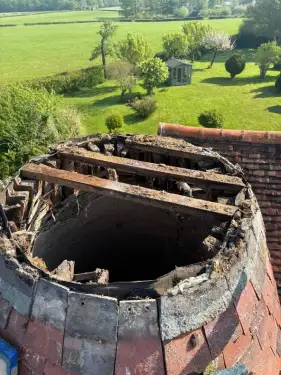 Click Here To Enlarge This Photo Of New Roundel Roof