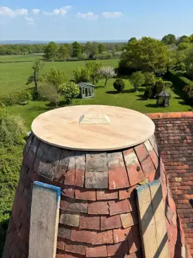 Click Here To Enlarge This Photo Of New Roundel Roof