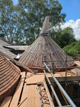 Click Here To Enlarge This Photo Of Roundel Roof Replacement