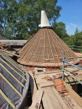 Click Here To Enlarge This Photo Of Roundel Roof Replacement